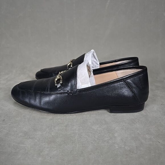 Coach Black Leather Loafers - Picture 4 of 13